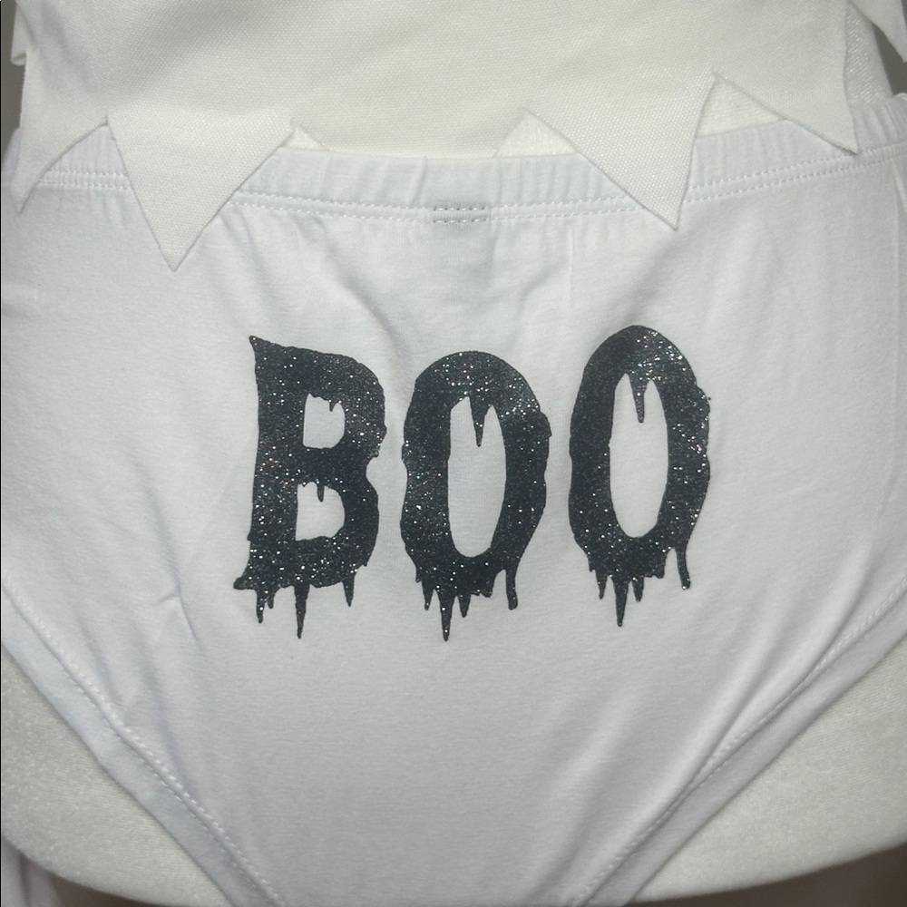 NWT Dolls Kill Ghostly Cheerleader Costume Set - Picture 14 of 14